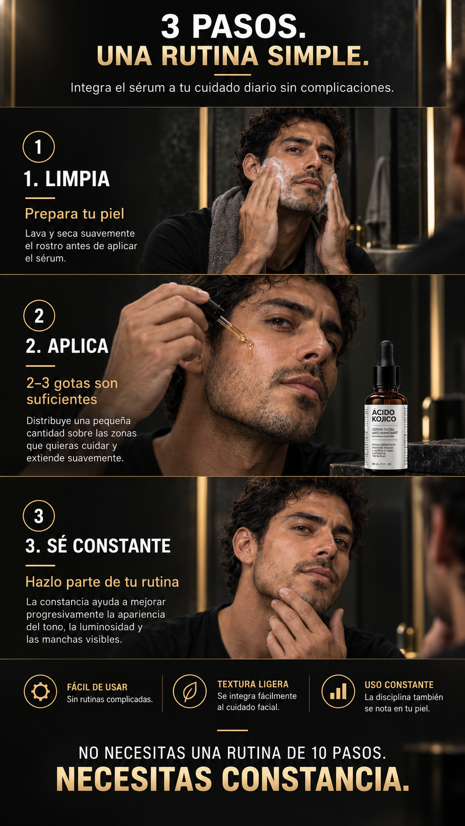 Sérum - Elimina Manchas, Marcas y Cicatrices